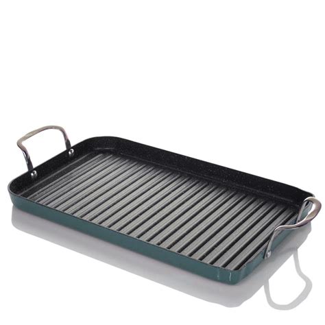 double burner grill pan